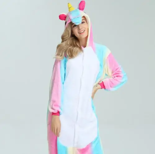 Onesie Halloween оптовая животное Stitch Star Единорог onesie для взрослых унисекс Косплэй