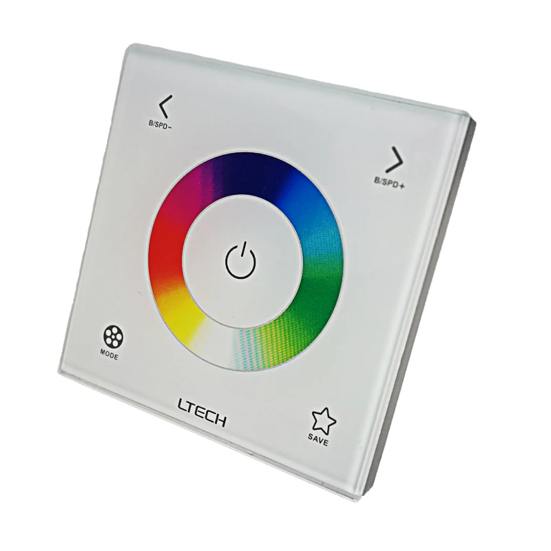 Новый контроллер светодиодной RGB ленты с сенсорной панелью 220 в EX3S настенное