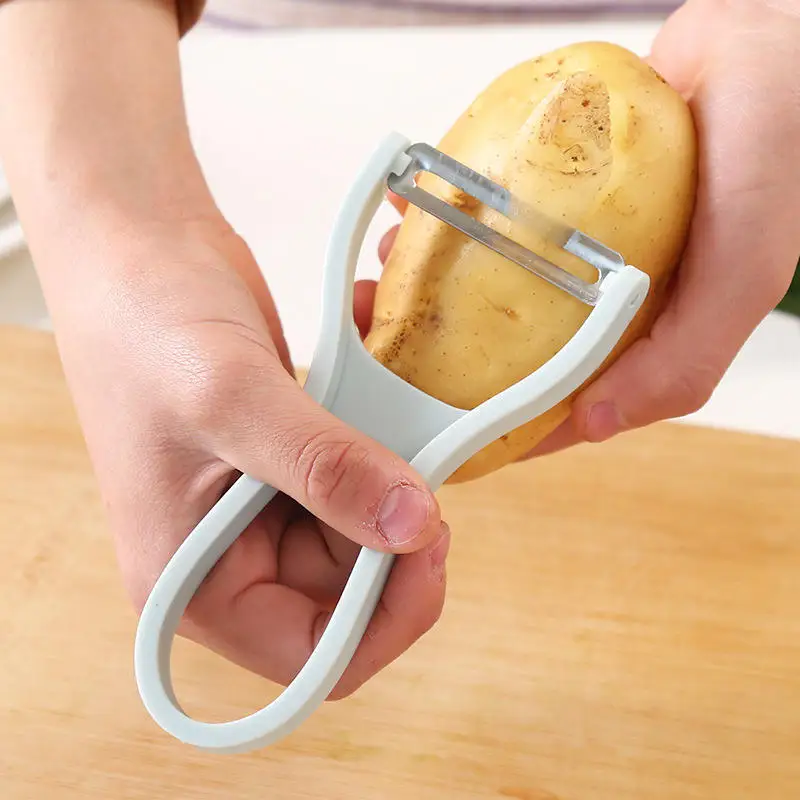2 in 1 Fruit Vegetable Peeler Slicer Tools Double Planing Grater Julienne Cutter Grinder Kitchen Gadget | Дом и сад