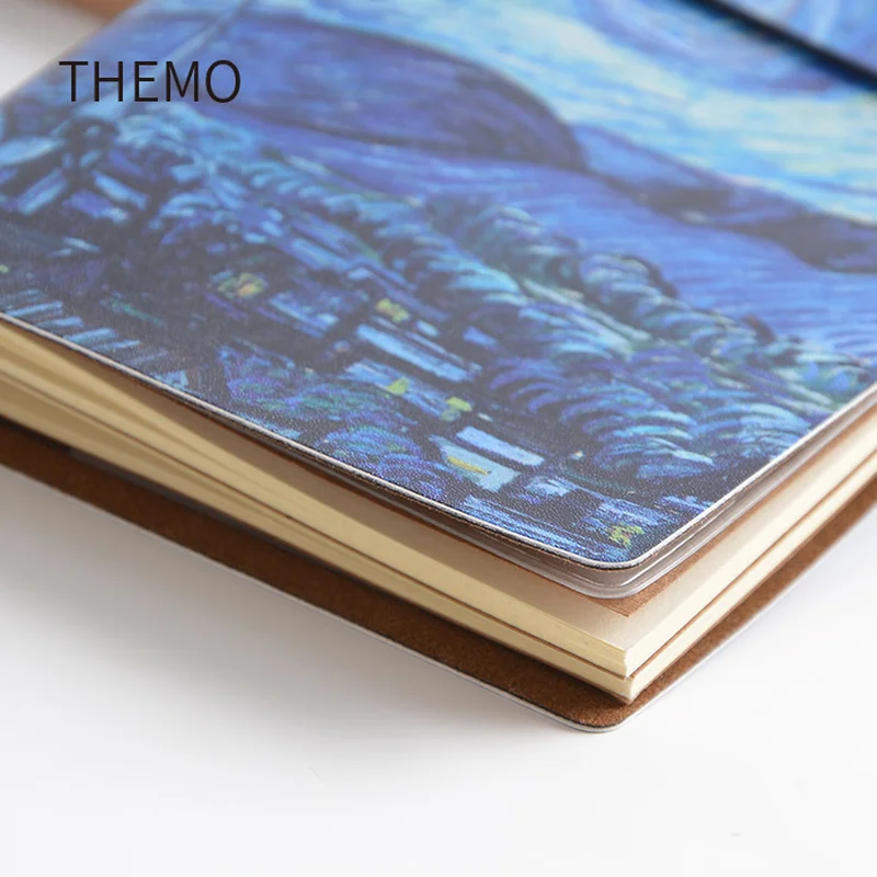 Ван Гог записная книжка еженедельник Bullet Journal Sketchbook путешественники ведро список ежедневных Kawaii школы Papeleria Planificador