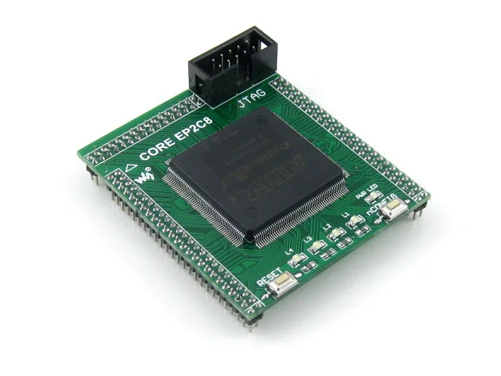 Циклонная плата Altera EP2C8Q208C8N ALTERA Cyclone II FPGA макетная + 3 5 дюймовый ЖК дисплей 18