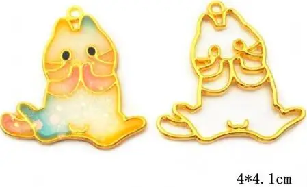 5 шт УФ-украшения из смолы Kawaii игры кот наплакал Cry животного открыть панель Подвески ручная работа смолы шар кошки аксессуары и украшения - Цвет: 2