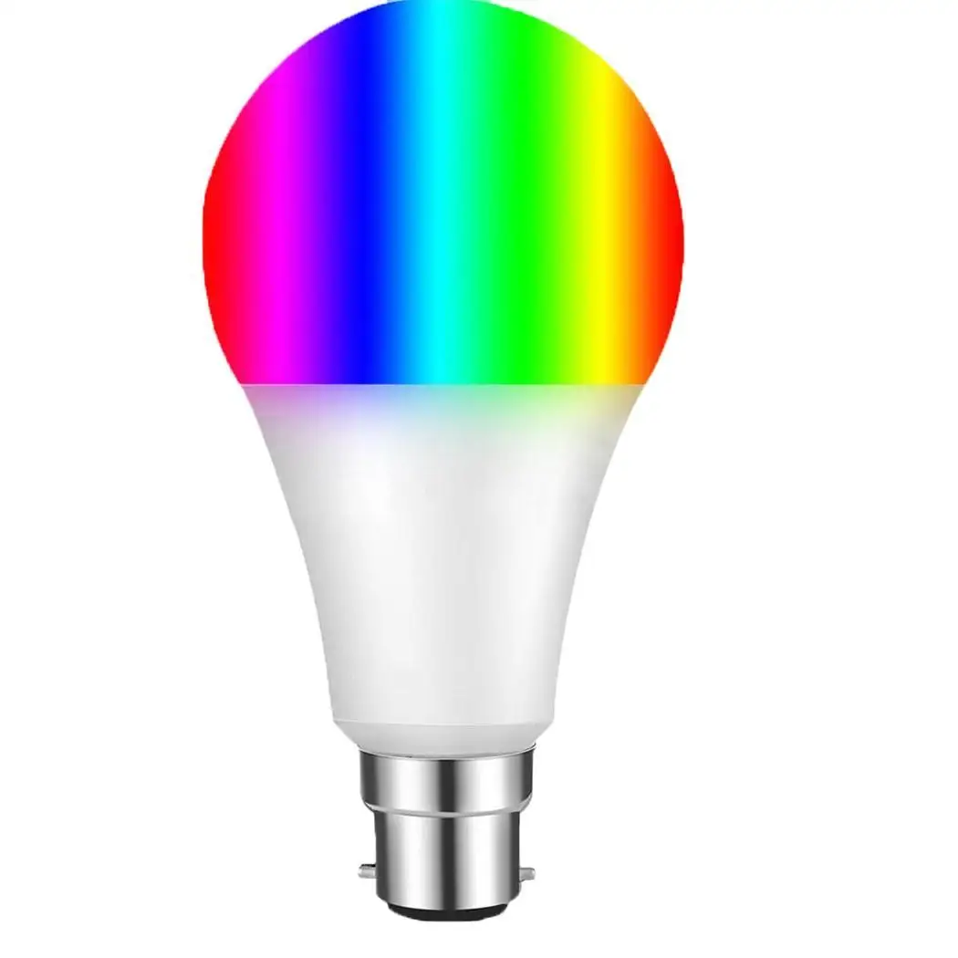 Маленькие умные лампочки телефон WiFi голос 12 Вт серебро управление AC85 265V RGB