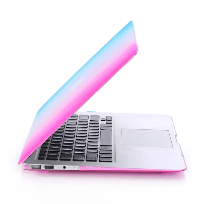Для Apple Macbook air 13 Чехол градиентной радужной расцветки для Air Pro retina возрастом 11 12 15