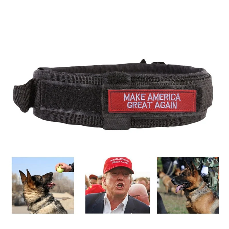 

Dog Tactical Collar Nylon Necklace Training Dog Collars Large Small Dogs Accessories Outdoor Running tools