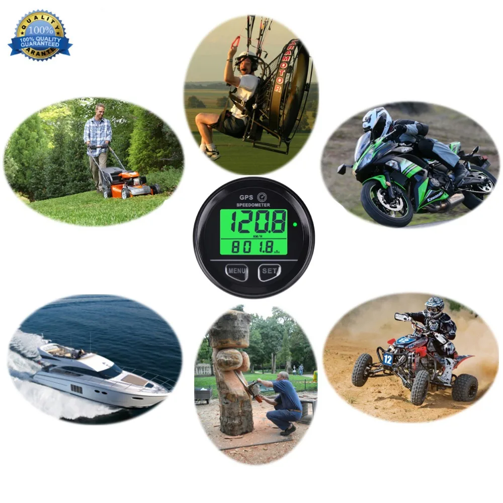 GPS-измеритель скорости цифровой поисковый прибор счетчик водонепроницаемый с
