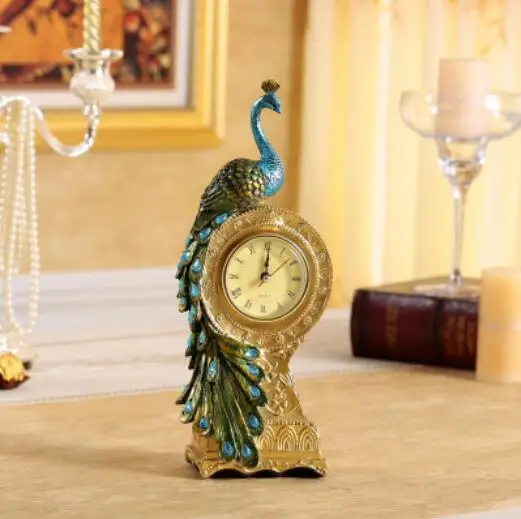 European-style home decoration products living room TV cabinet peacock ornaments creative wedding gifts | Дом и сад