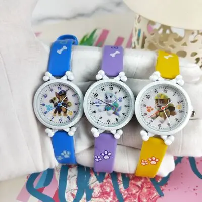 Paw patrol цифровые часы время развития интеллекта узнать собака Эверест экшн Аниме Фигурка patrulla canina игрушка для детей подарок