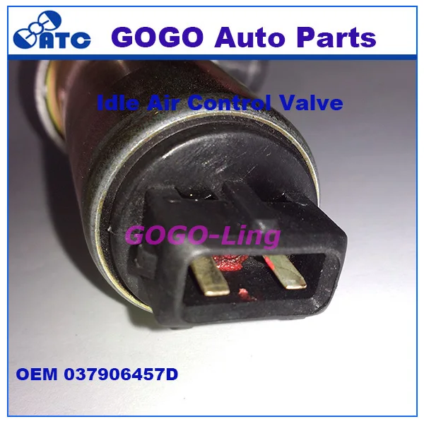 Клапан GOGO холостого хода для Volkswagen Cabriolet Corrado Golf OEM 037906457D 408 202 011 003 6NW009141 171|valve