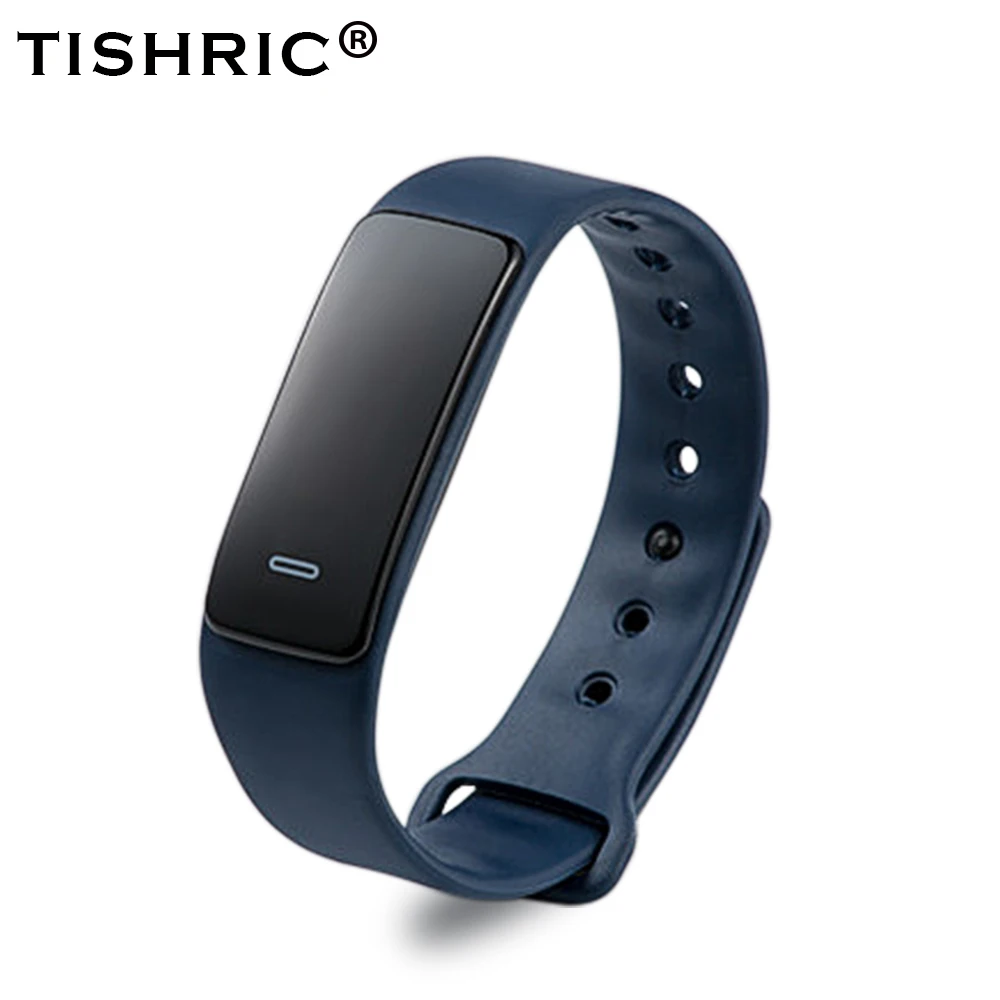 TISHRIC DX300 Фитнес браслет/трекер женщина/Дети/gps smart напульсник SmartBand пульсометр трекер/браслет - Цвет: Blue