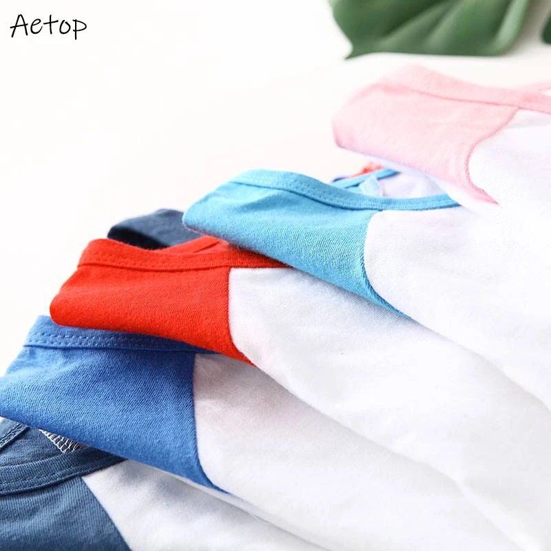 Футболка для маленьких детей 100% хлопок футболка с круглым вырезом и пандой кунг