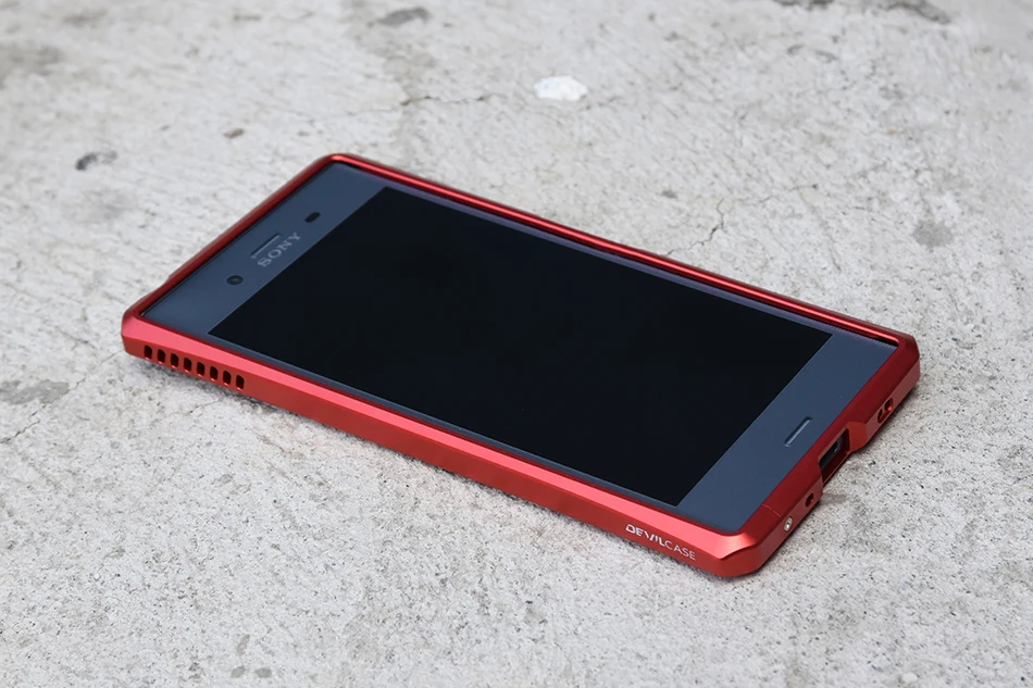 Чехол DEVIL для SONY XPERIA XZ1 5,2 дюймов алюминиевый бампер чехол
