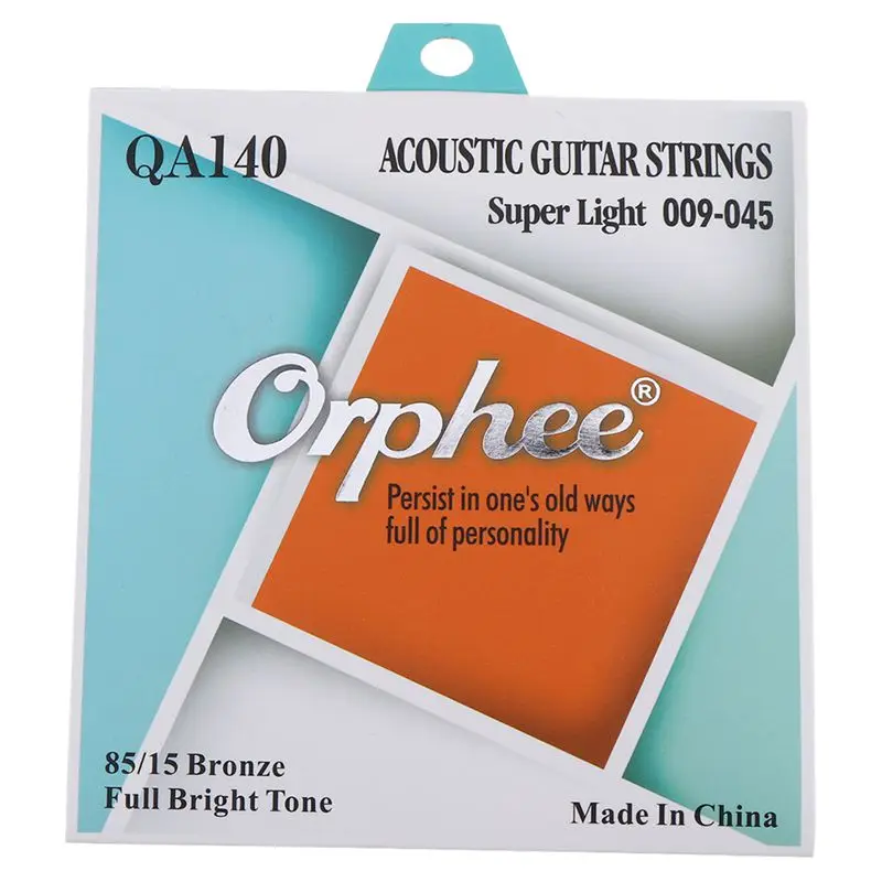 Orphee 6 шт./компл. QA140 Средний супер светильник дополнительный струны акустической