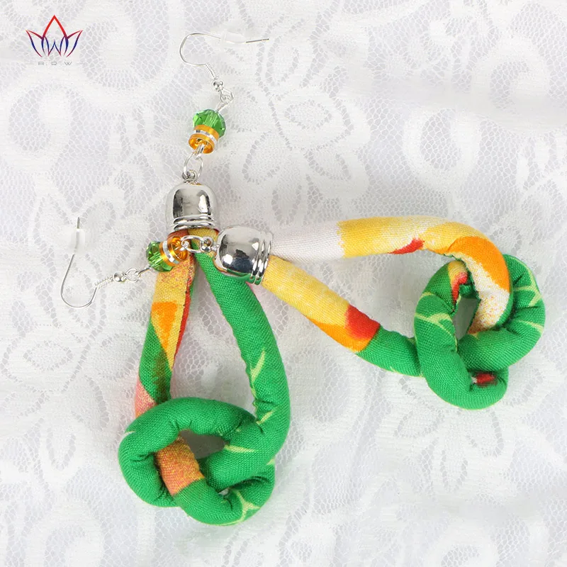 2021 новые Африканские Этнические серьги анкарские Африканский тканевый узел