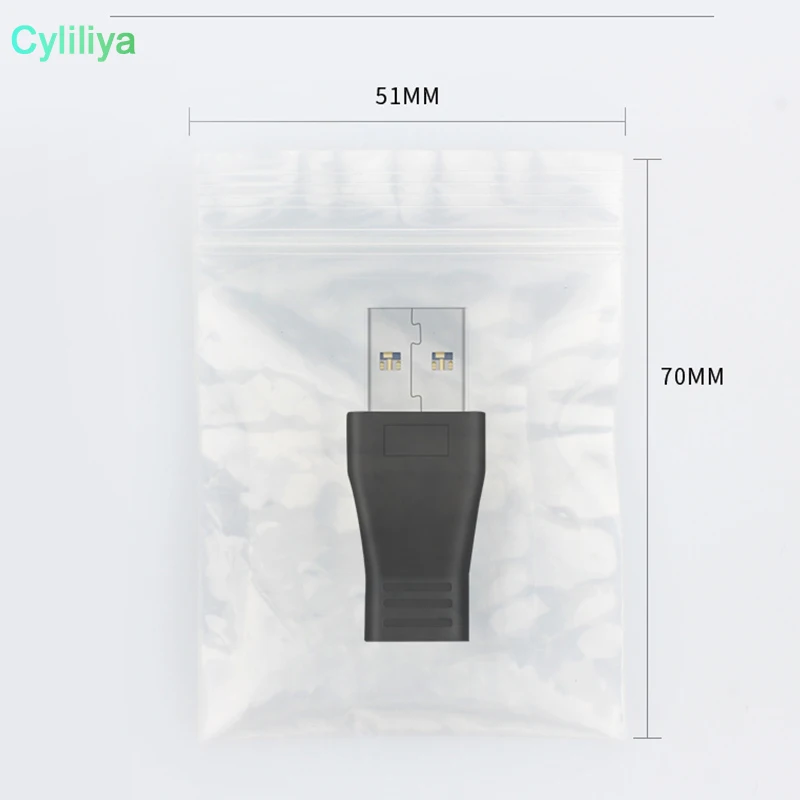 Высокоскоростной адаптер USB 3.0 Type-C Мама-USB 3 1 папа внешний адаптер-Переходник 0