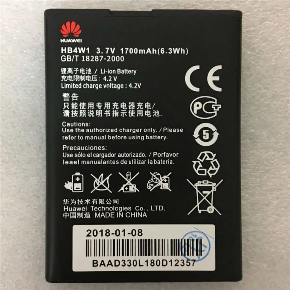 Новый высококачественный аккумулятор для мобильного телефона HB4W1 Huawei Ascend Y210 Y210C