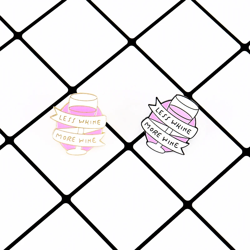 Мультяшный стиль винный кофе персонаж инопланетянин Скелет отворот заколка