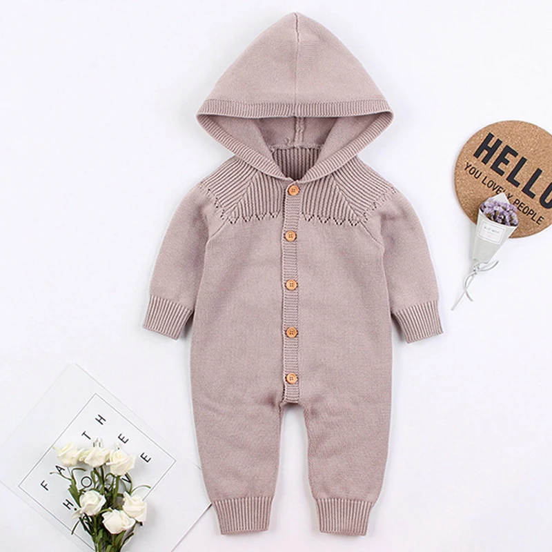 Детский трикотажный комбинезон IYEAL для маленьких девочек и мальчиков детский