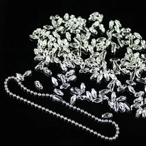 Бесплатная доставка 1 5 мм 500 шт медный материал бусины цепи застежки Шаровые Цепи