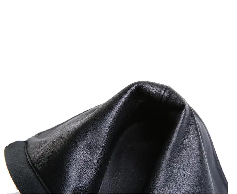 Add cotton keep warm Women Boots Female Leather Ankle High Heels Fashion Black Shoes Chelsea Winter | Обувь