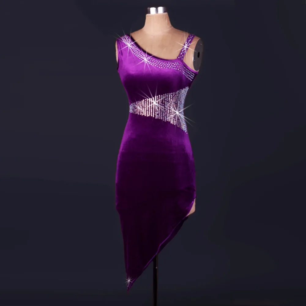 2018 Latin Dance Fringe Dress Salsa For Women Sexy Ballroom Dresses Kids Indian Costumes Girls Wear | Тематическая одежда и