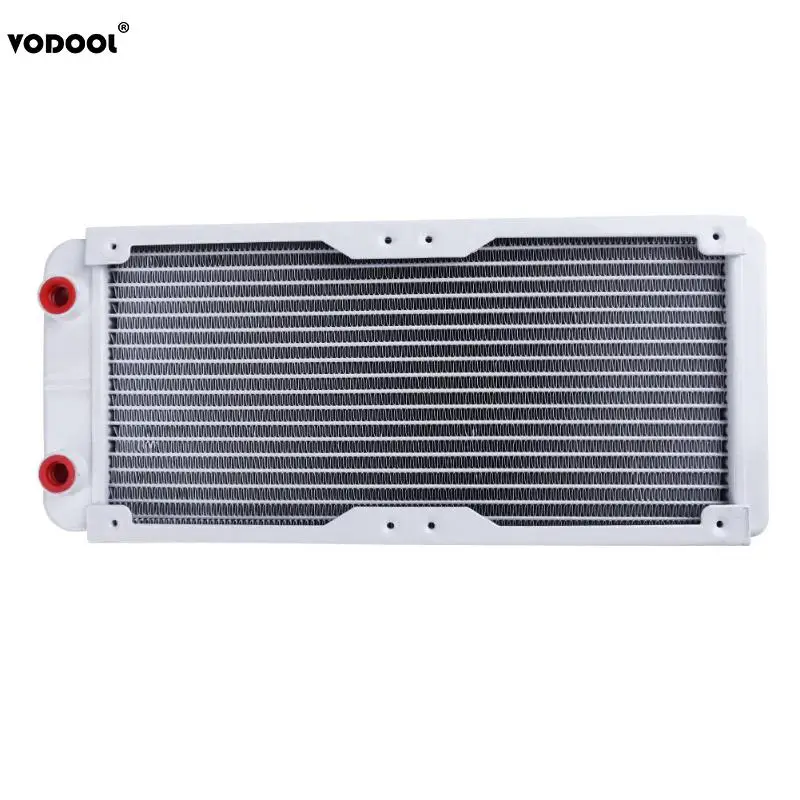 

240mm 18 Tube Straight G1/4 Thread Water Cooling Cooler Heat Radiator Exchanger for PC Computer Water Cooling System Cool Parts
