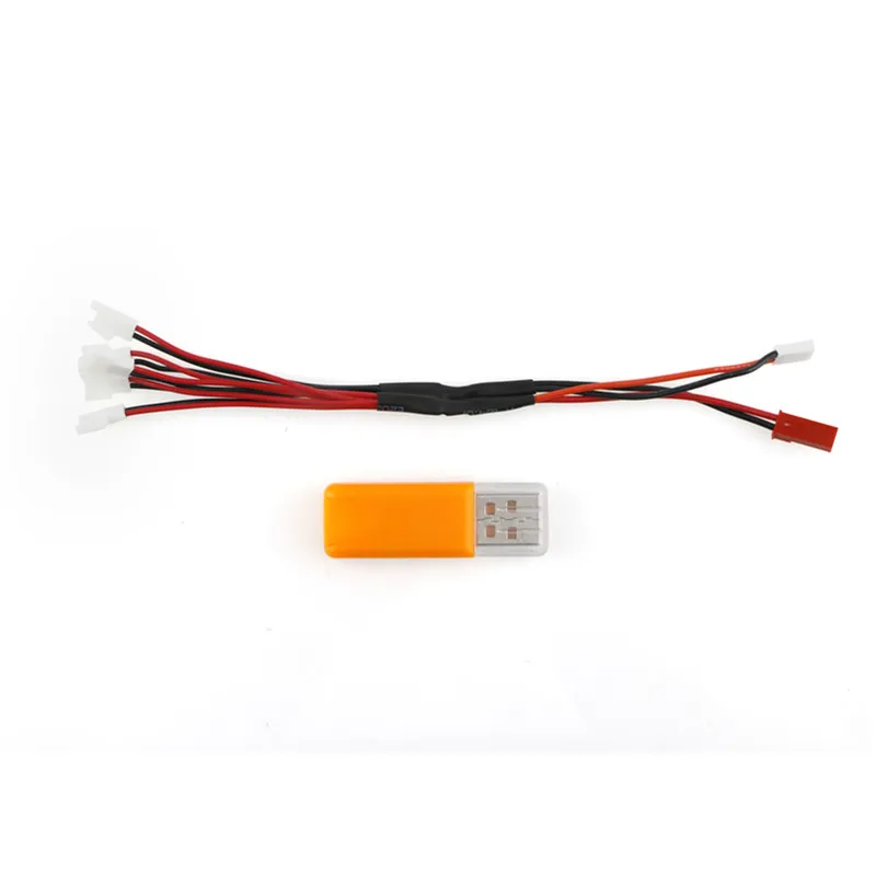 Хит продаж 5 шт. Eachine E010S 3 7 В 240 мАч 45C обновленная батарея USB зарядное устройство