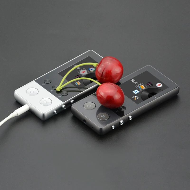 Bluetooth металлический MP3-плеер встроенный 8G Hifi без потерь музыка с шагомером и громким динамиком
