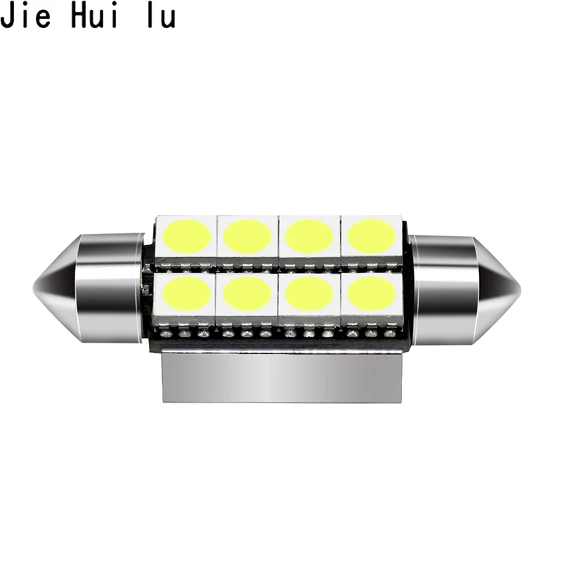Festoon CANBUS 42 мм светодиодный C5W без ошибок 8 SMD 5050 Светодиодный светильник для салона