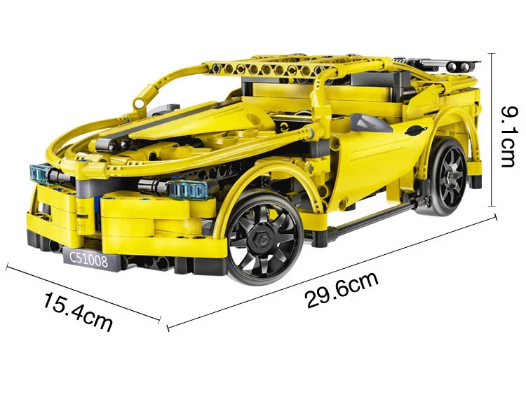 2,4 ГГц rc Hornet Супер спортивный автомобиль техника строительные блоки для chevrolet Camaro с дистанционным радиоуправлением игрушки коллекции для мальчиков подарки