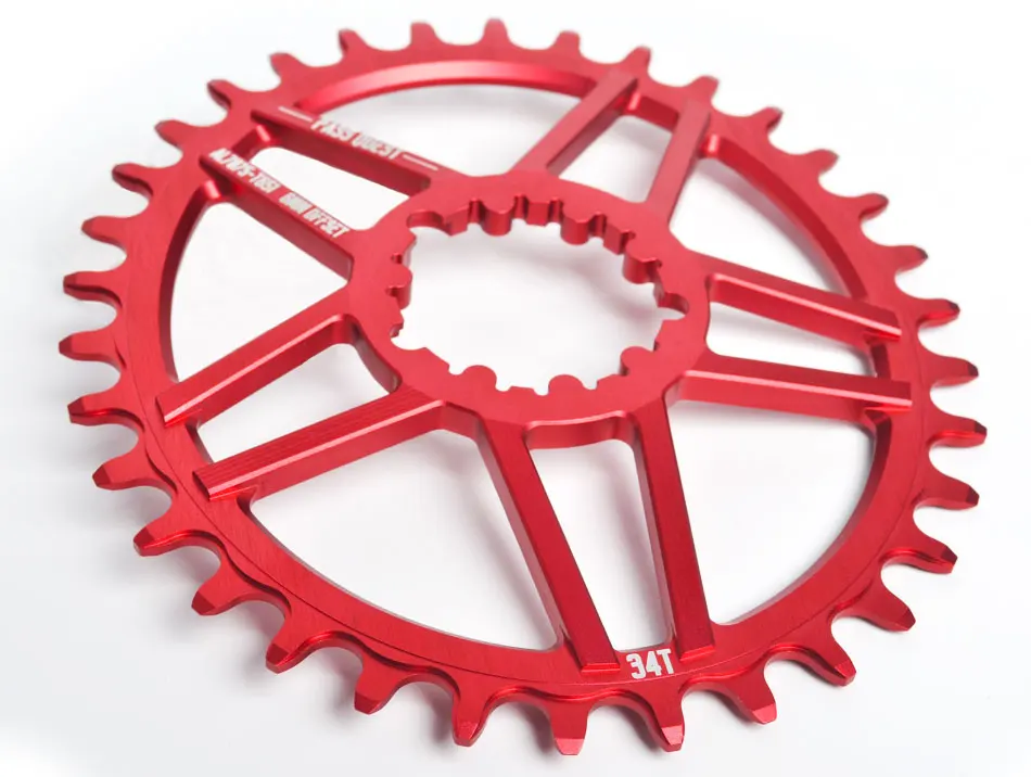 Пройти QUEST GXP овальные горные велосипеды MTB узкая широкая цепь 34 T 6 мм офсетная велосипедная Звездочка для Sram XX1 eagle XO1 X1 GX X9