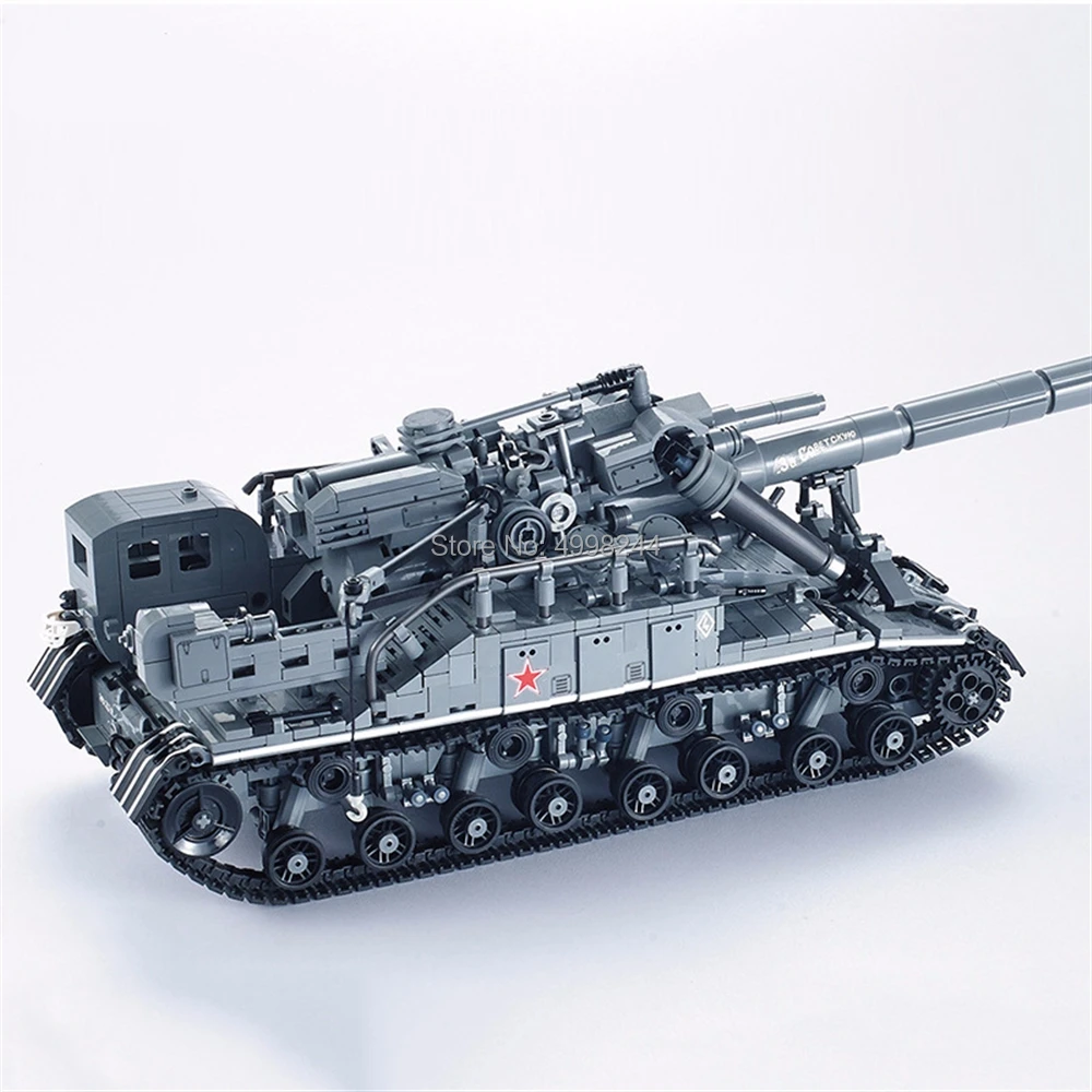 1832 шт. креативные строительные блоки moc военной серии t92 | Игрушки и хобби