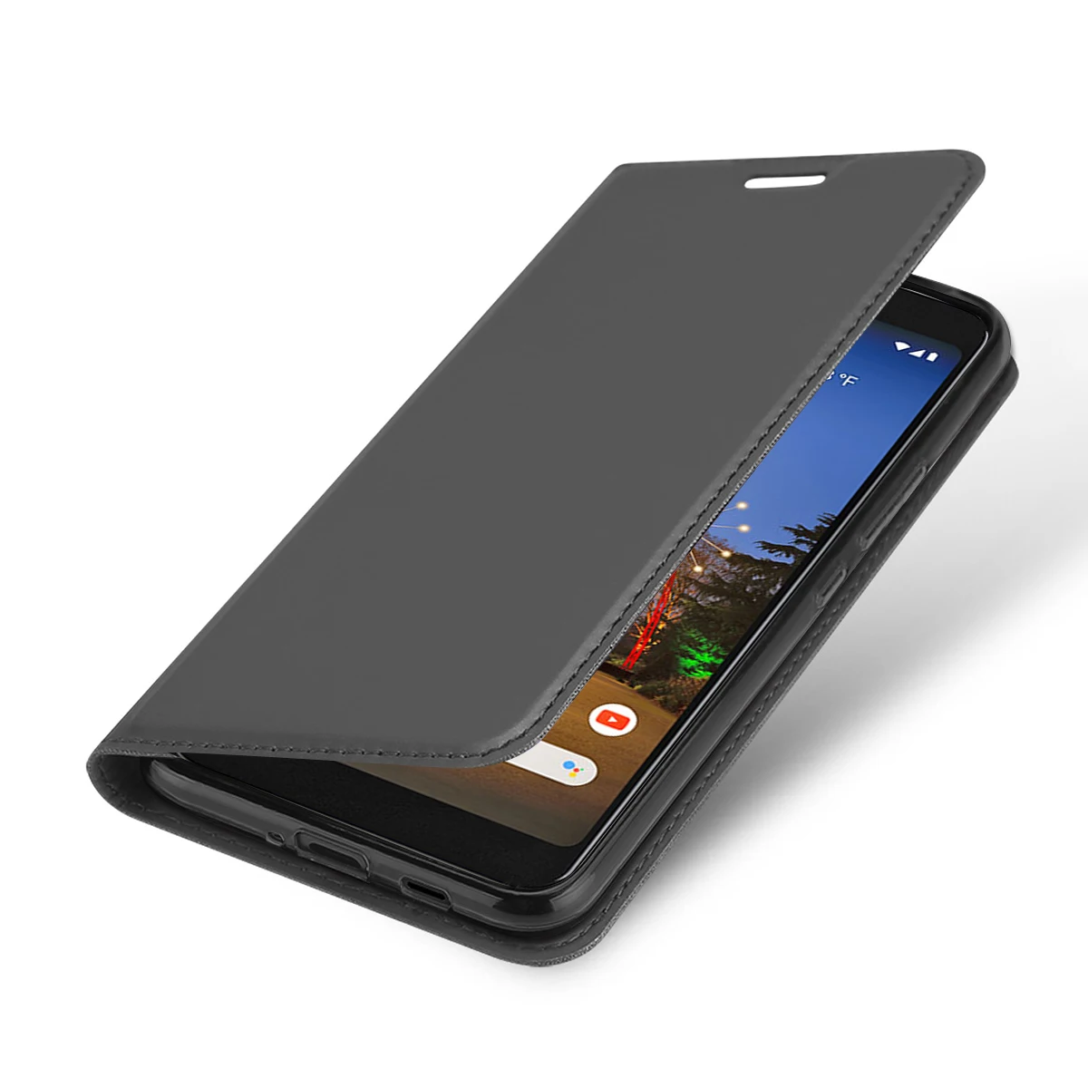 Магнитный чехол книжка из искусственной кожи для Google Pixel 3A XL защитный бумажник с