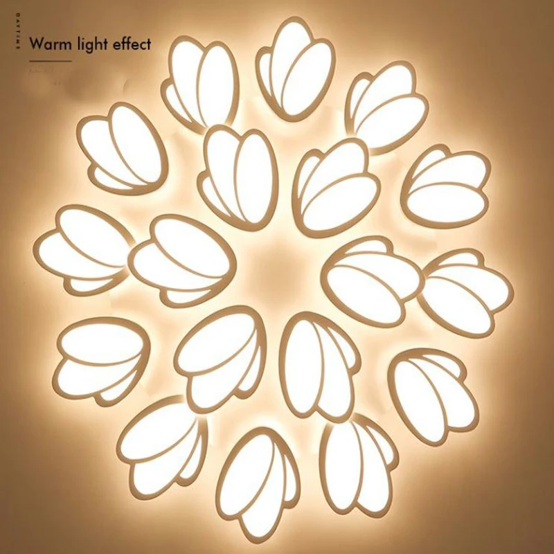 2018 современный минималистичный акриловый светодиодный потолочный светильник с