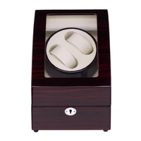 watch winder lt wooden automatic rotation 23 storage case display boxoutside is rose red black inside is white2019 new style