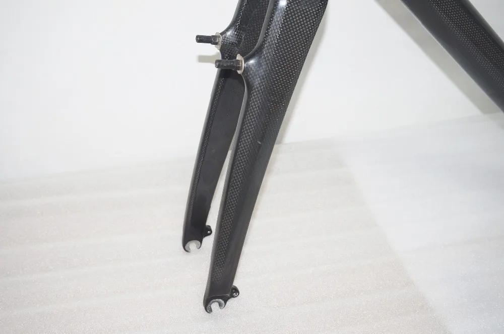 Карбоновая велосипедная Рама 3k с v образным тормозом вилкой 51/53/55/57 см|frame fork|carbon