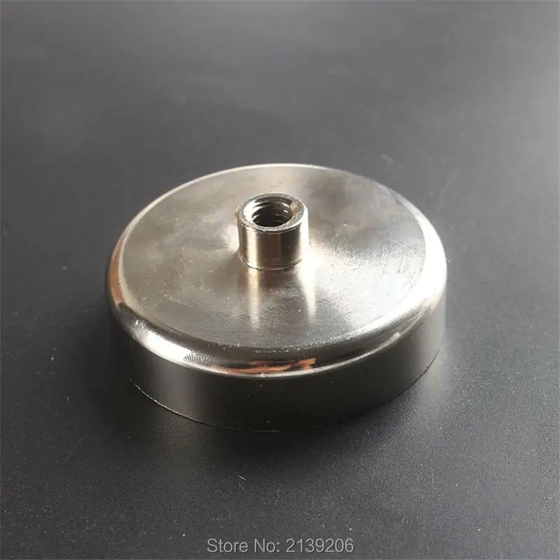 1 шт. 120 кг потянув монтажный D60mm мощный рыболовный горшок из Неодимового Магнита с