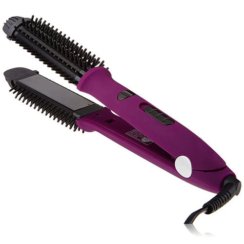 2 в 1 профессиональный керамический волшебный выпрямитель для волос плойка