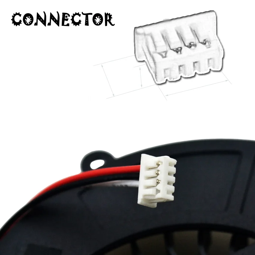 100 шт./лот Новый R528 R530 ноутбук кулер для Samsung r538 R540 R580 RV508 Процессор охладители
