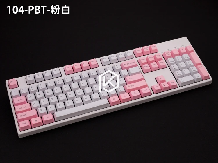 Pbt Передняя печатная PBT Keycaps oem профиль лазерная гравировка Передняя печатная Легенда Топ Печатный белый серый черный красный синий красный розовый