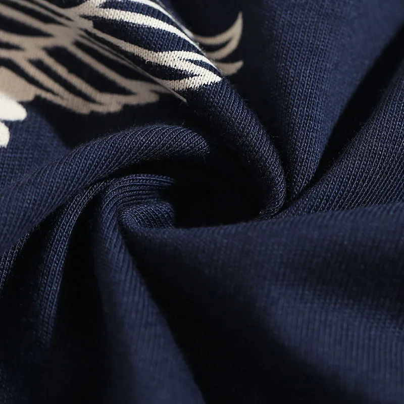 Мужская хлопковая футболка с коротким рукавом черная уличная в стиле Харадзюку