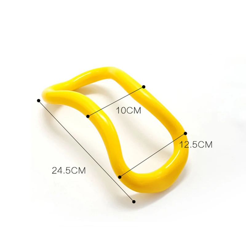 Фитнес Оборудование круг для йоги растягивающееся кольцо женщин пластиковая