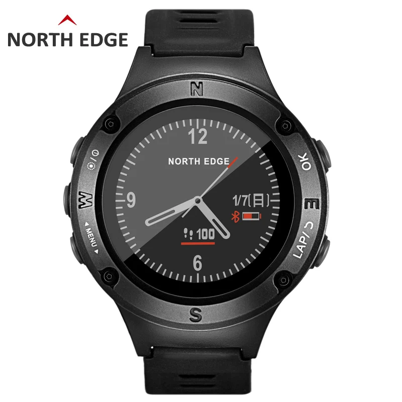 Северная край Для Мужчин's gps smart watch Цифровые часы Водонепроницаемый bluetooth
