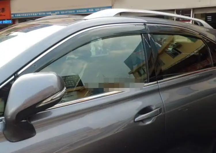 Для LEXUS RX270 RX350 RX450H Пластик оконный козырек Vent Оттенки Защита от солнца Дождь