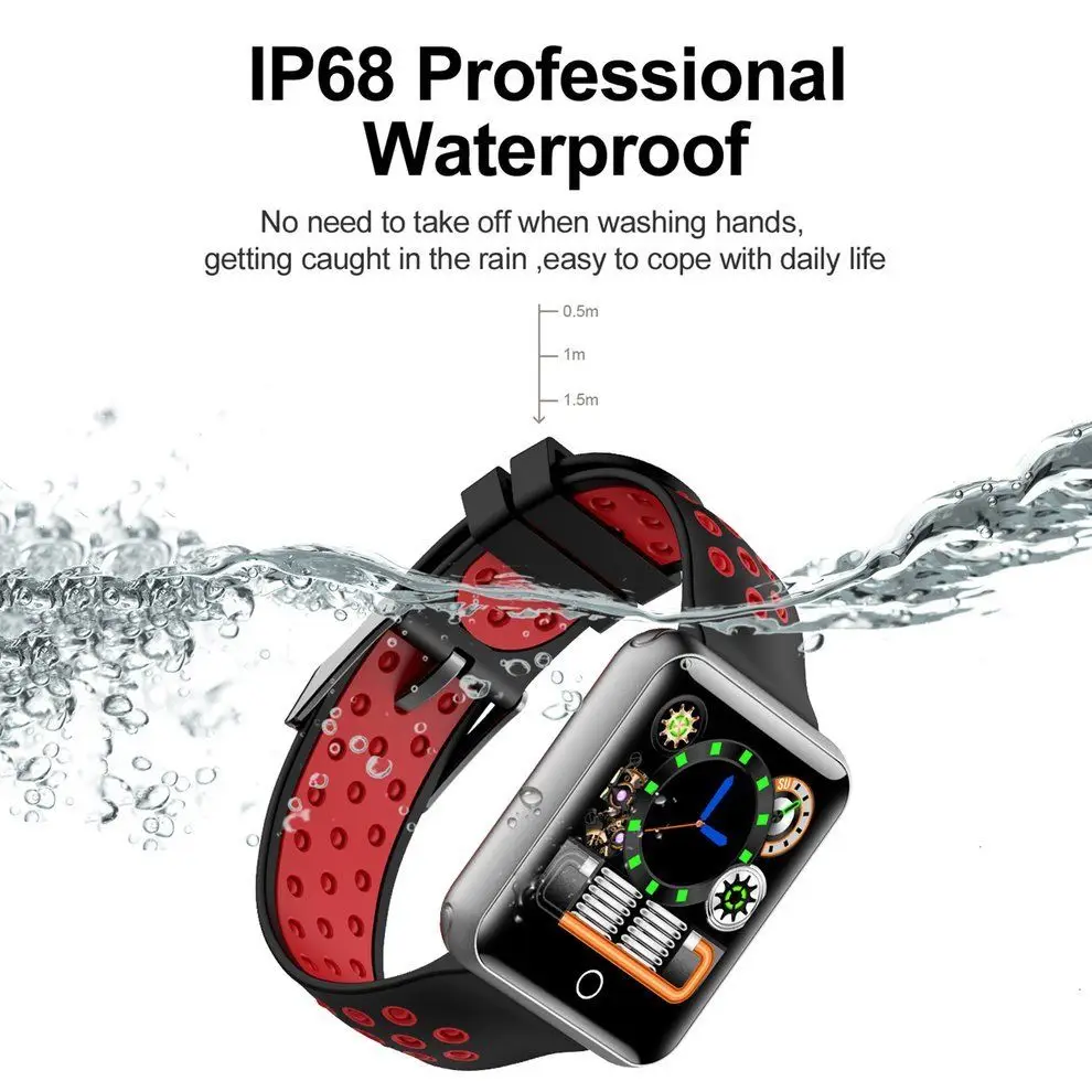 Смарт-часы Timethinker Q18 Bluetooth умные часы Android IOS наручные кровяное давление монитор