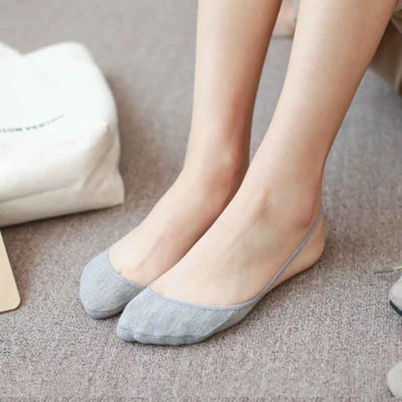 Новинка мягкие хлопковые тапочки женские цветные носки на высоком каблуке