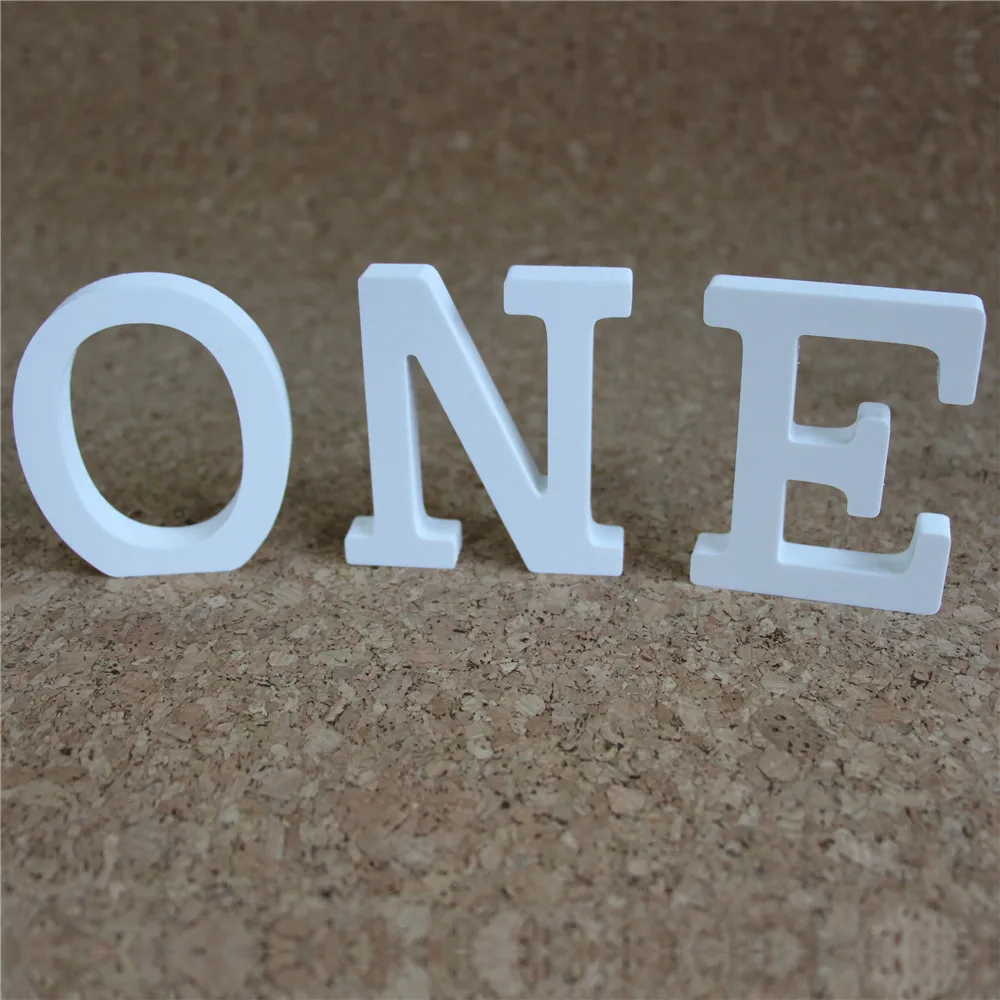 

Newest Creative 12cm Wood Wooden Letters Alphabet Birthday Gift Bridal Wedding Party Home Decorations Crafts