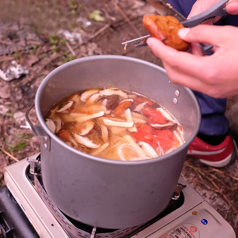 Portable Cookware 5-6 People Tableware Casserole Pan Outdoor Camping Boiler Hiking Set | Спорт и развлечения