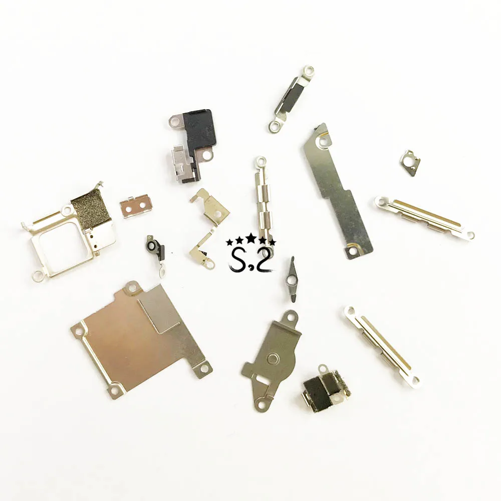 for iPhone 5s Внутренние аксессуары для iPhone 5, 5S, 6, 6 plus, 7, 7 plus, 8, 8 plus, оригинальные маленькие металлические детали, держатель, кронштейн, защитная пластина, комплект - Цвет: for iPhone 5s
