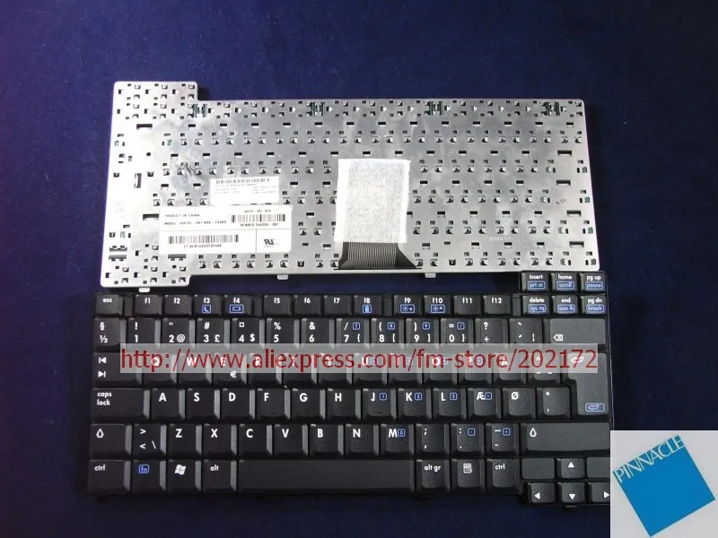 

Brand New Black Laptop Notebook Keyboard 344390-081 349181-081 For HP Compaq nx5000 nx9040 series (Denmark)